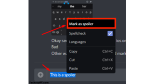 how to make a spoiler tag in discord