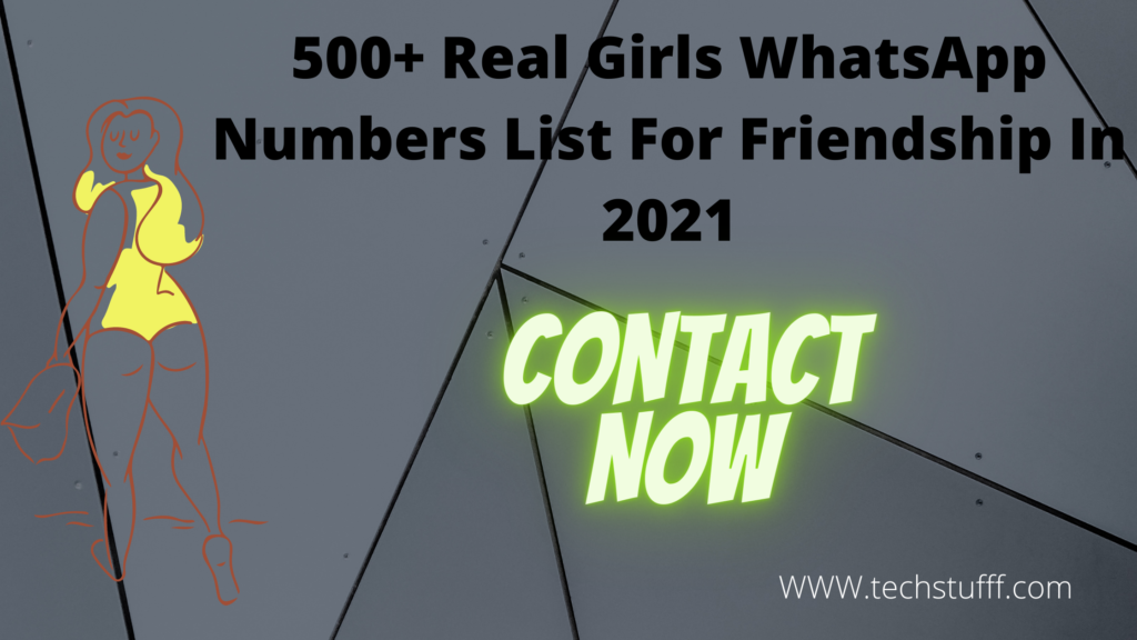 500+ Real Girls WhatsApp Numbers List For Friendship In 2022