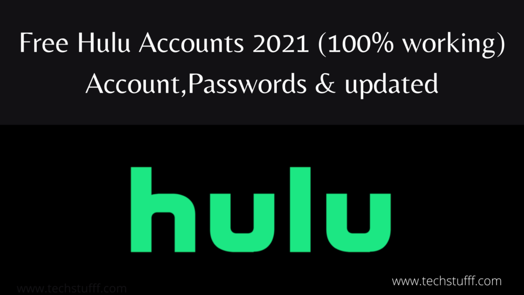 Free Hulu Accounts 2022